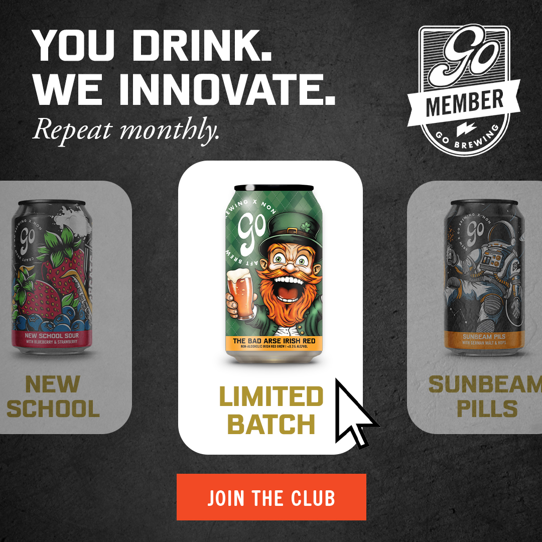 Go Brewing 1:1 feed ad made by SelfMade