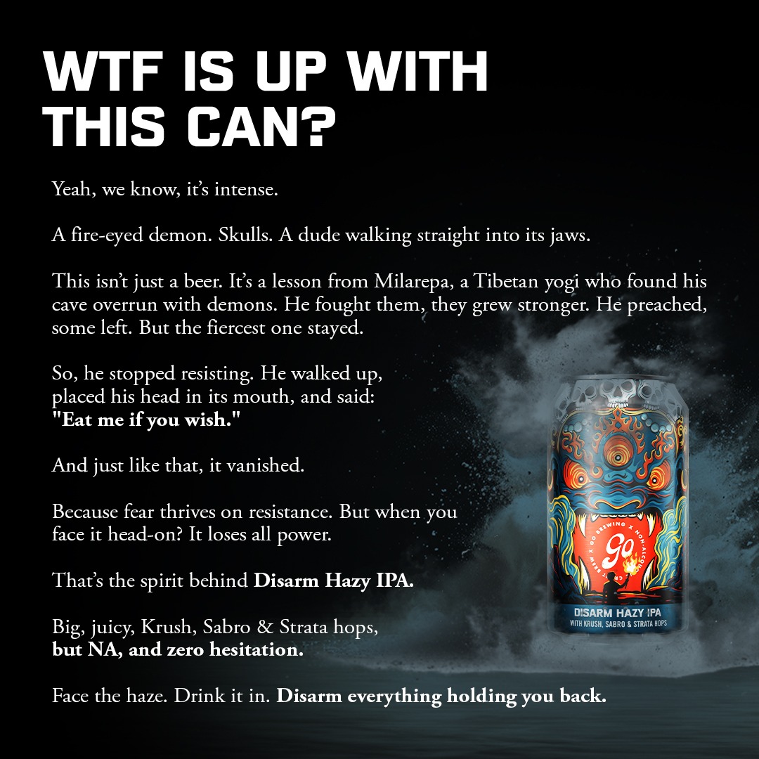Go Brewing 1:1 feed ad made by SelfMade