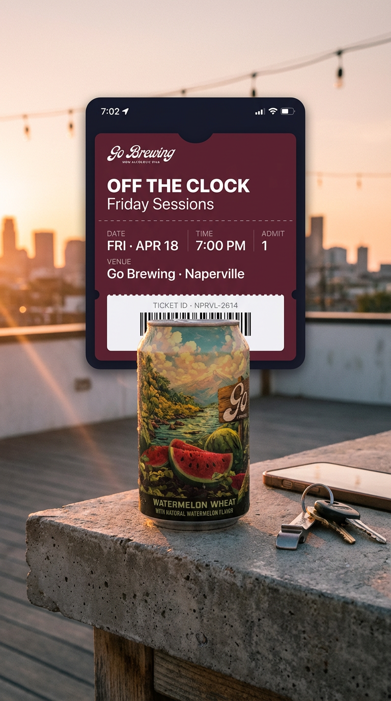 Go Brewing 9:16 Stories and Reels ad made by SelfMade