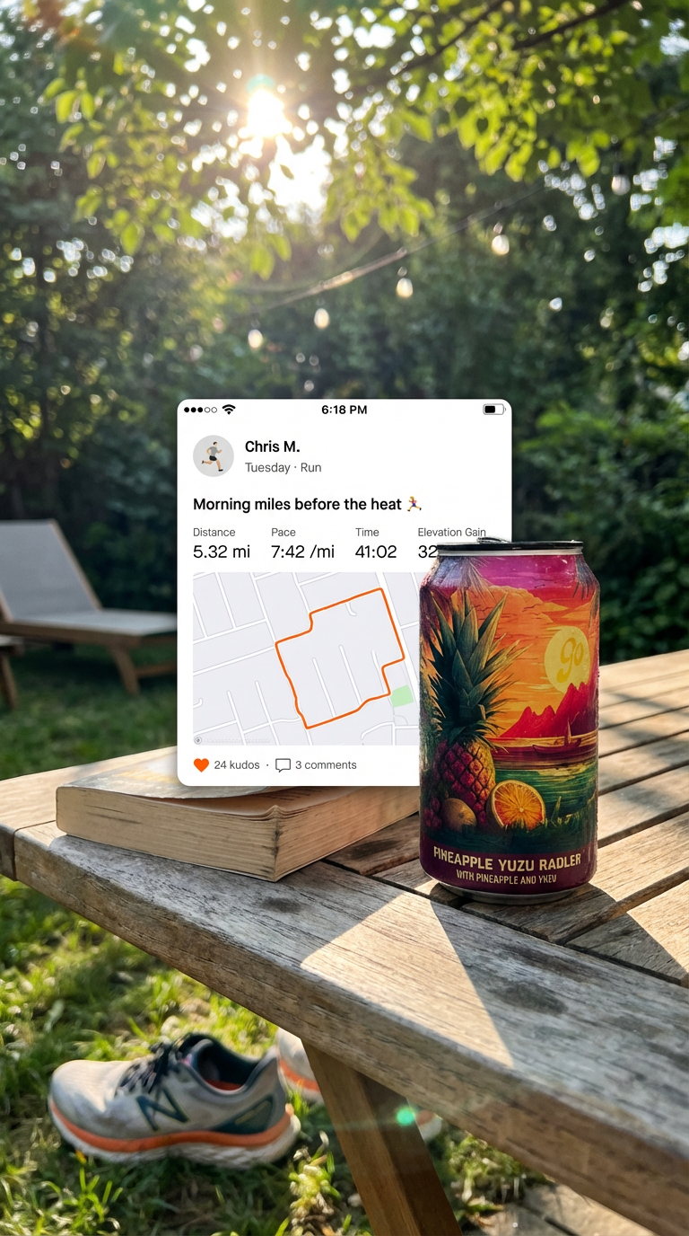 Go Brewing 9:16 Stories and Reels ad made by SelfMade