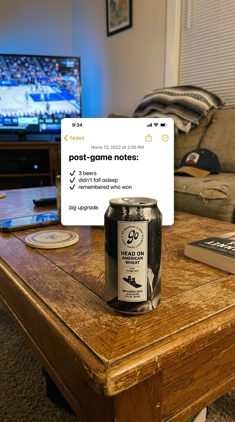 Go Brewing 9:16 Stories and Reels ad made by SelfMade