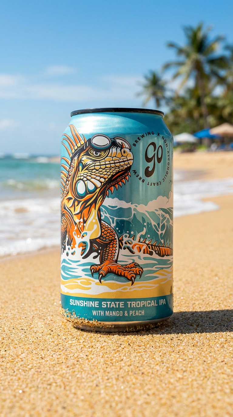 Go Brewing 9:16 Stories and Reels ad made by SelfMade