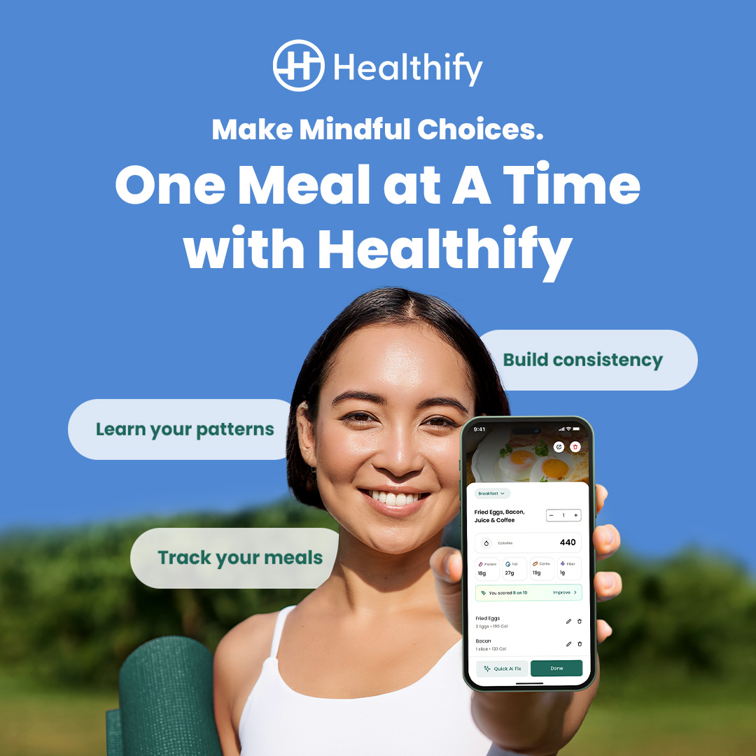 Healthify 1:1 feed ad made by SelfMade