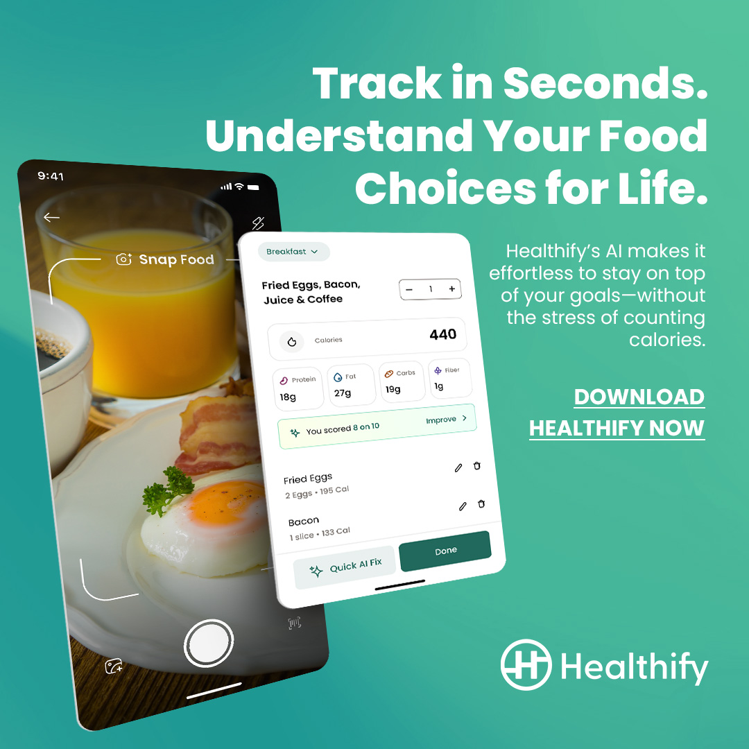 Healthify 1:1 feed ad made by SelfMade
