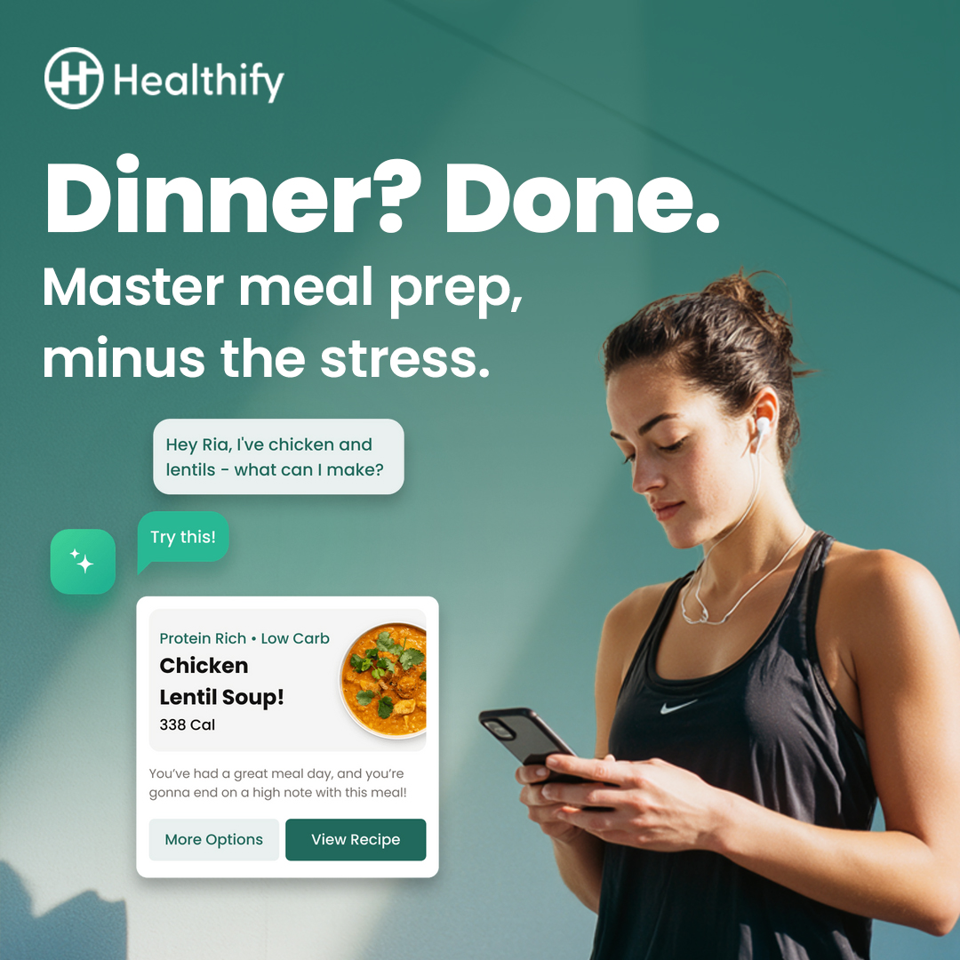 Healthify 1:1 feed ad made by SelfMade