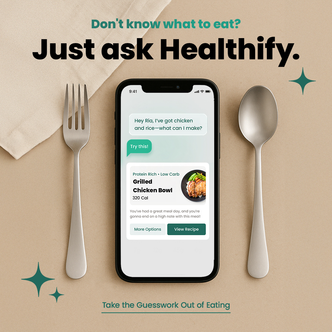 Healthify 1:1 feed ad made by SelfMade