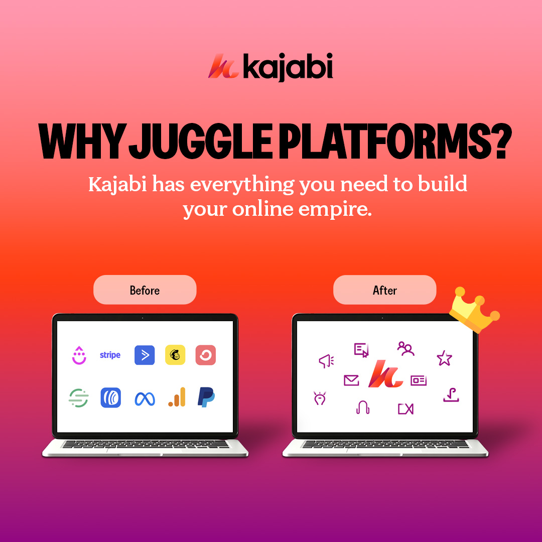 Kajabi 1:1 feed ad made by SelfMade