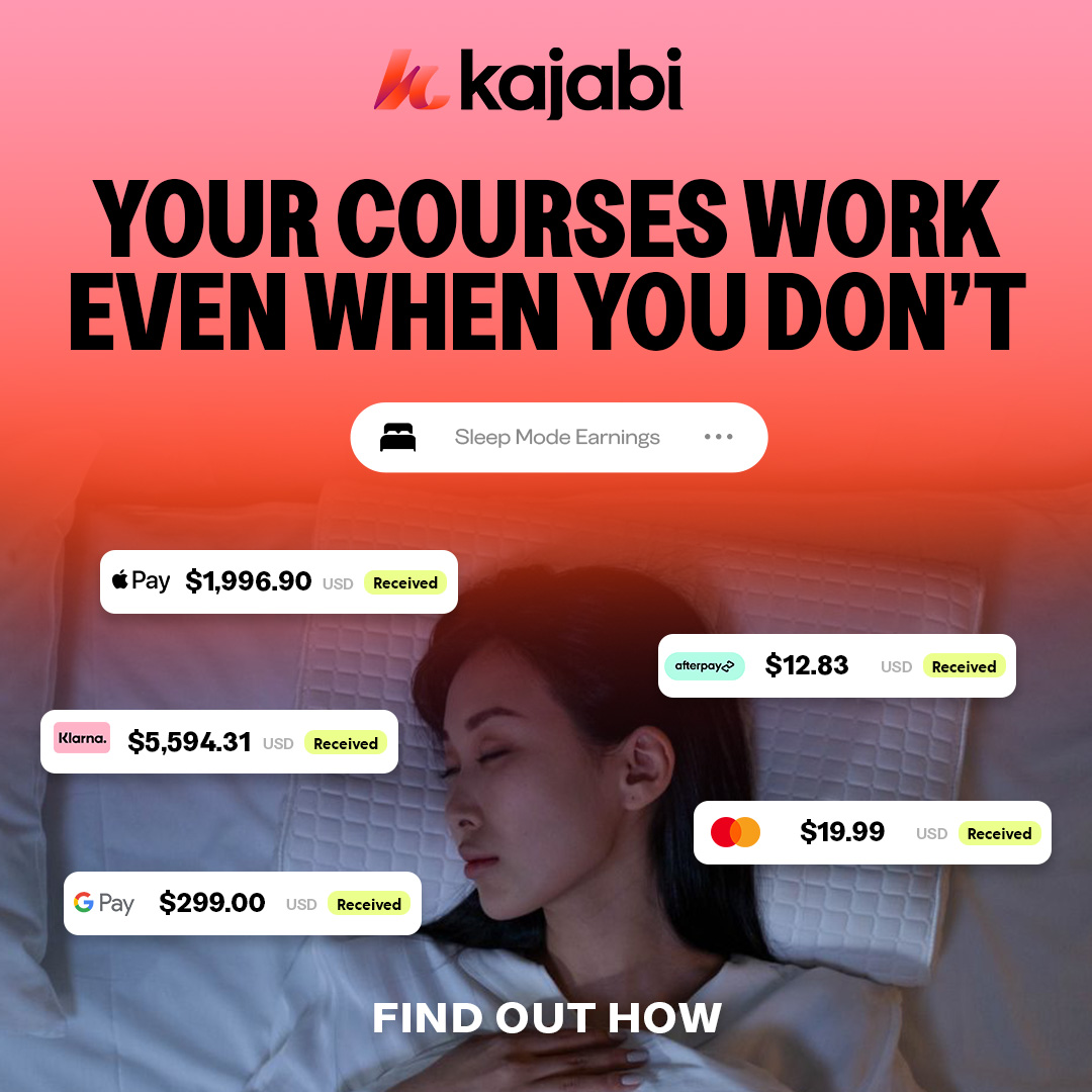 Kajabi 1:1 feed ad made by SelfMade