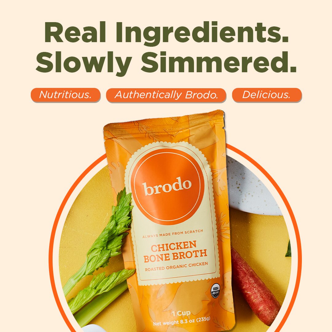 Brodo 1:1 feed ad made by SelfMade