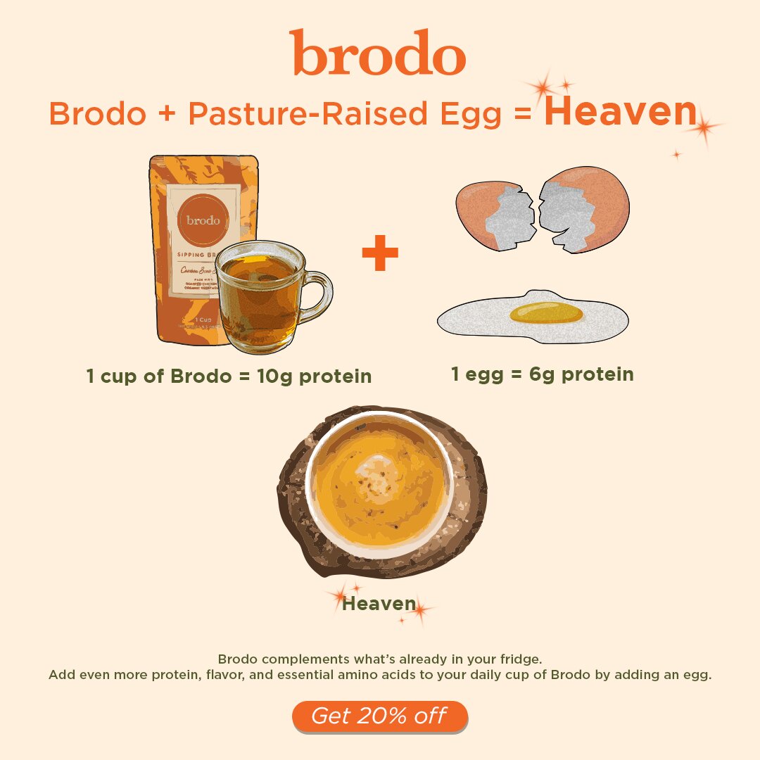 Brodo 1:1 feed ad made by SelfMade
