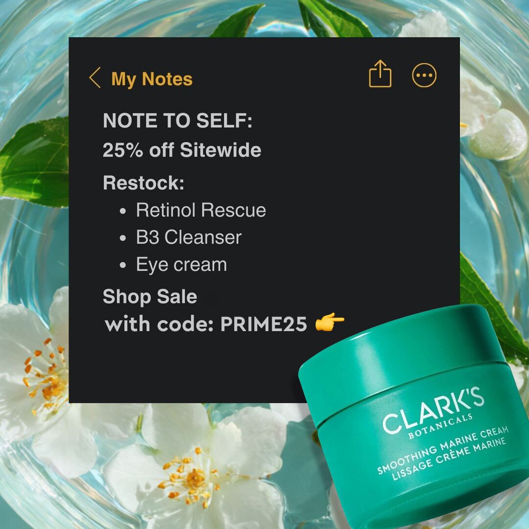 Clark's Botanicals 1:1 feed ad made by SelfMade