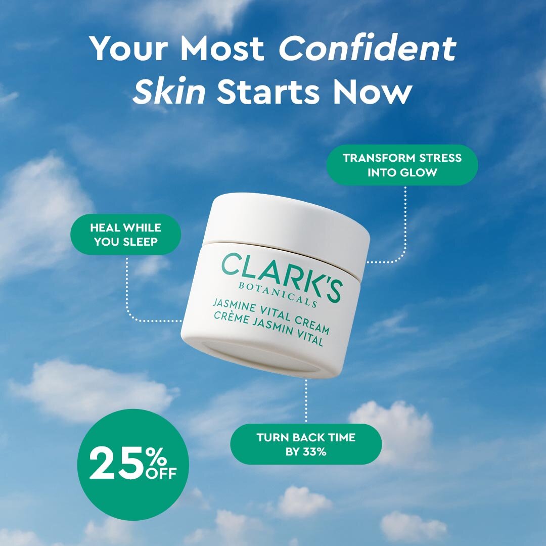 Clark's Botanicals 1:1 feed ad made by SelfMade