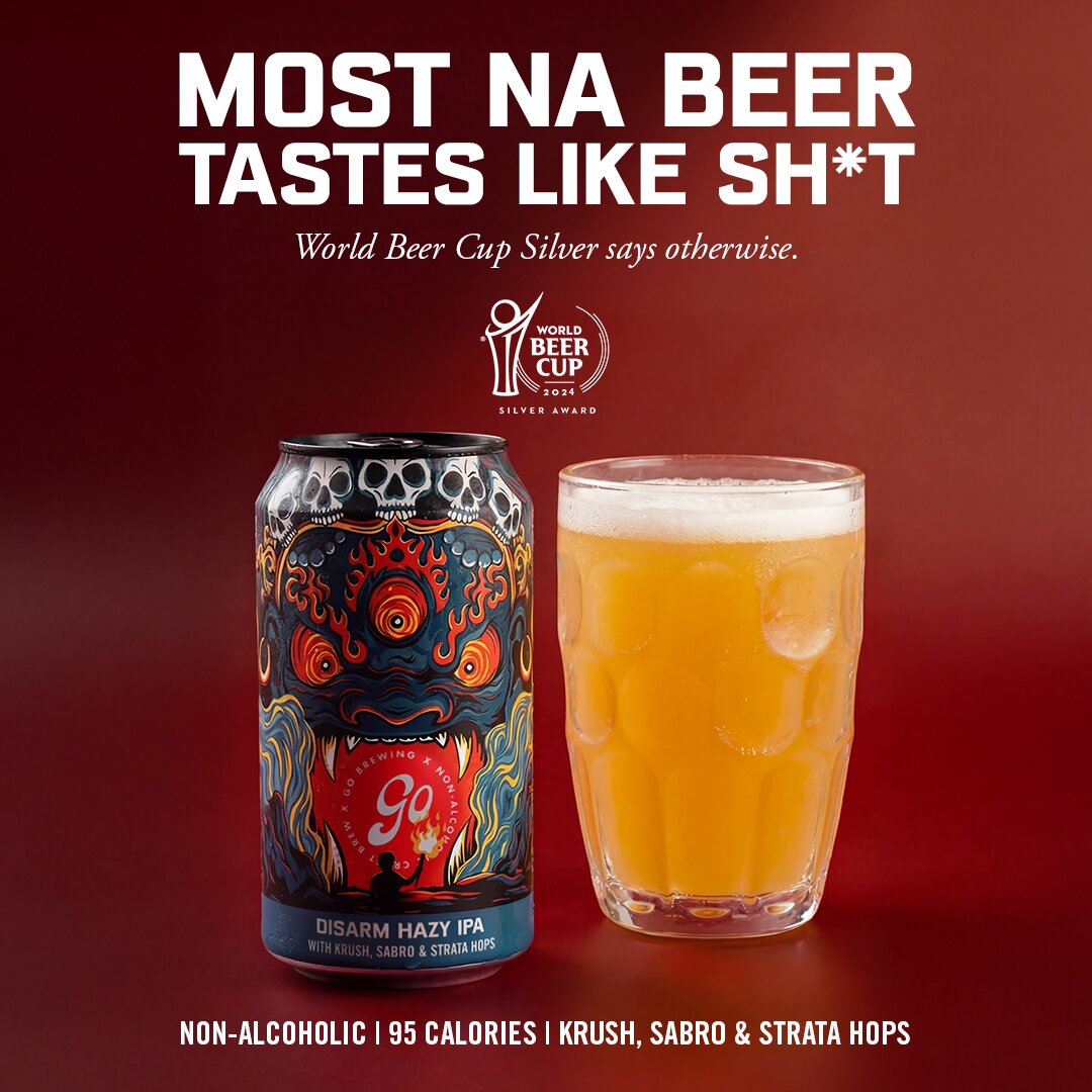 Go Brewing 1:1 feed ad made by SelfMade