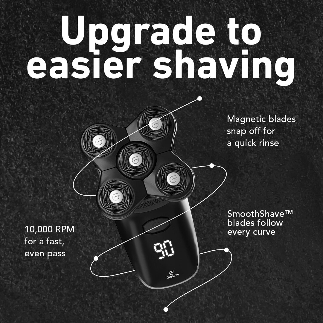 Groomie 1:1 feed ad made by SelfMade