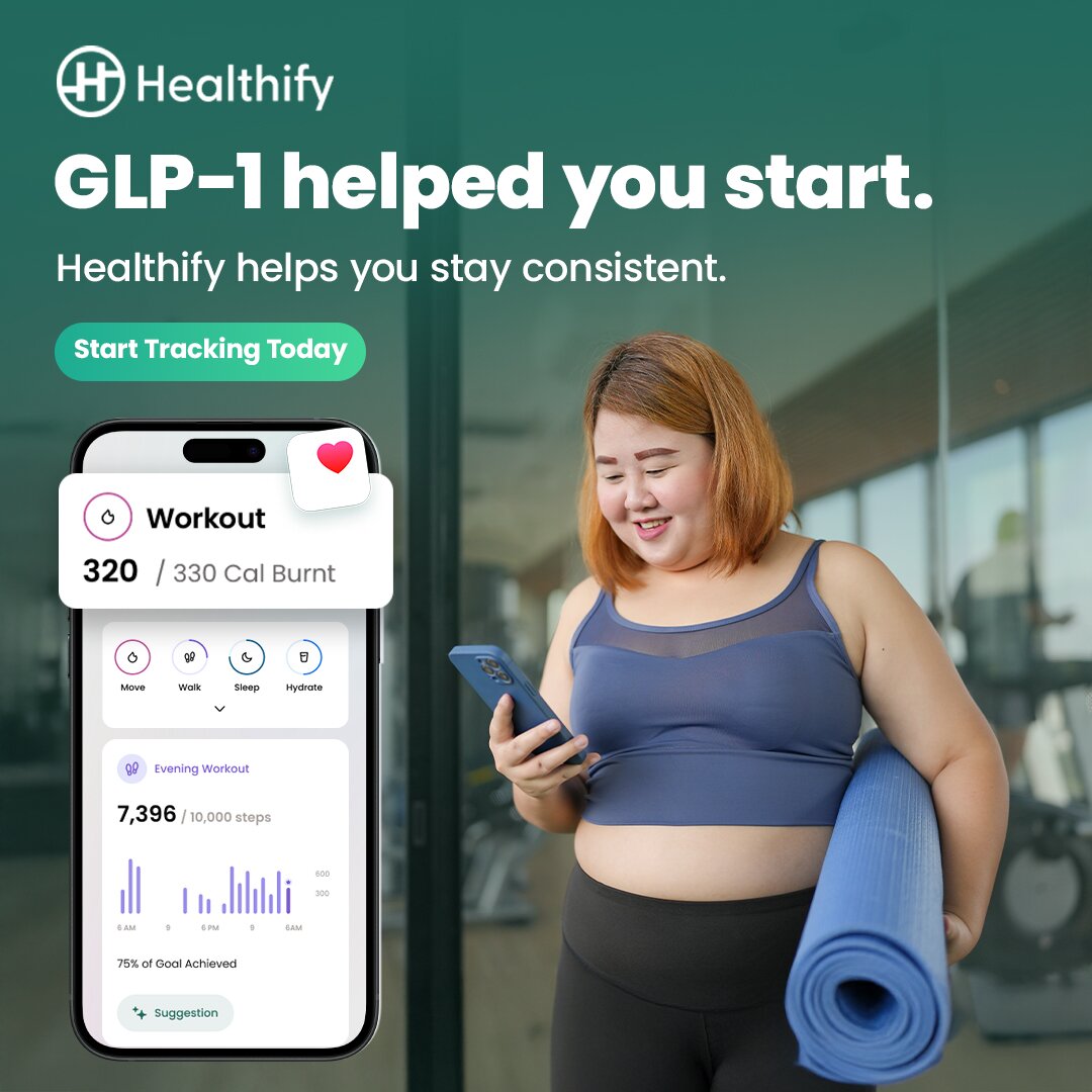 Healthify 1:1 feed ad made by SelfMade