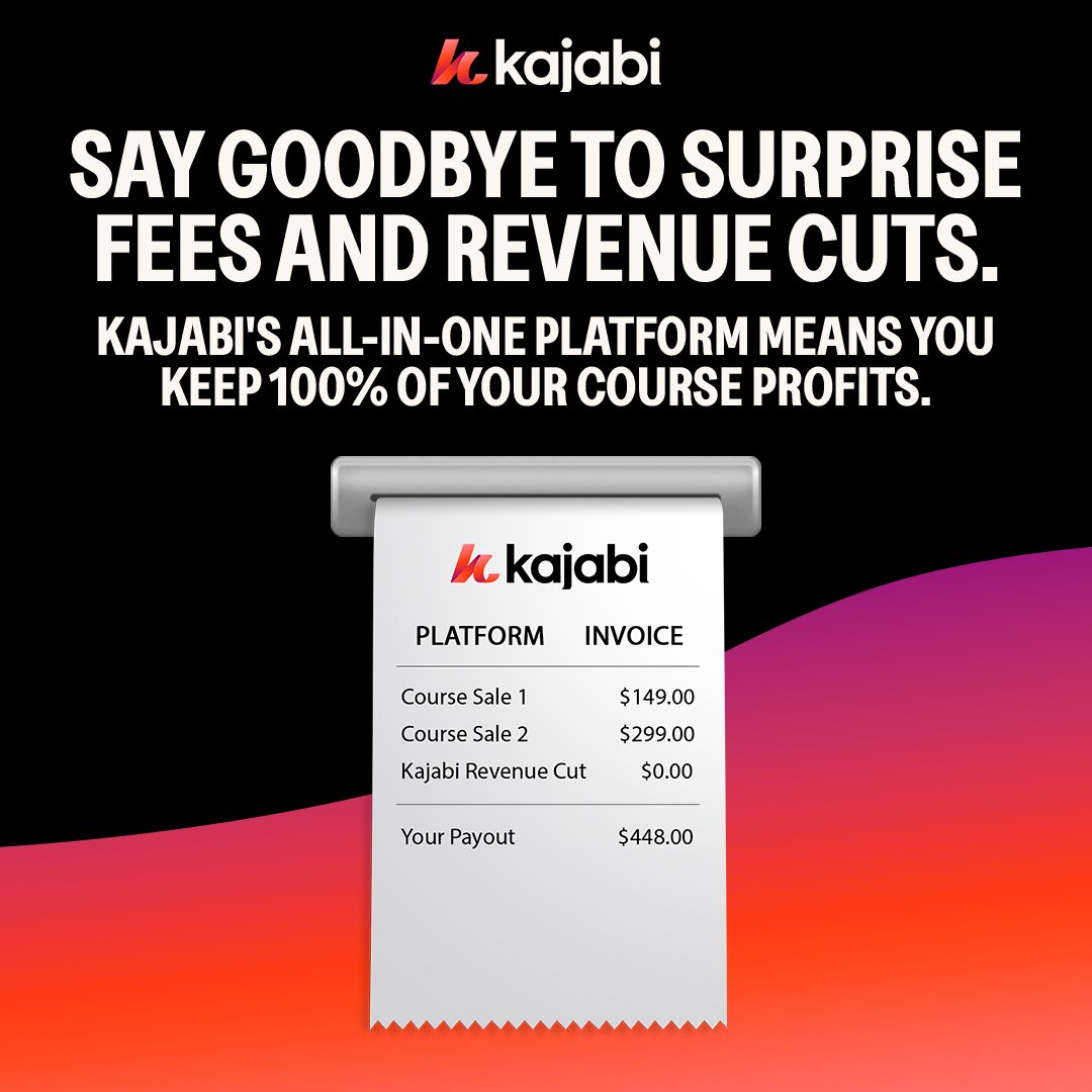 Kajabi 1:1 feed ad made by SelfMade