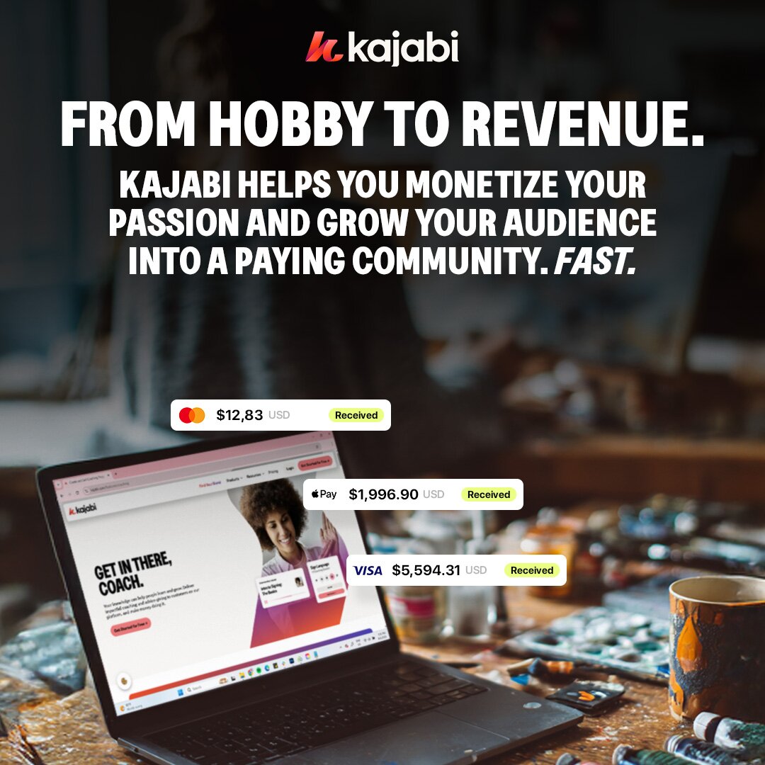 Kajabi 1:1 feed ad made by SelfMade