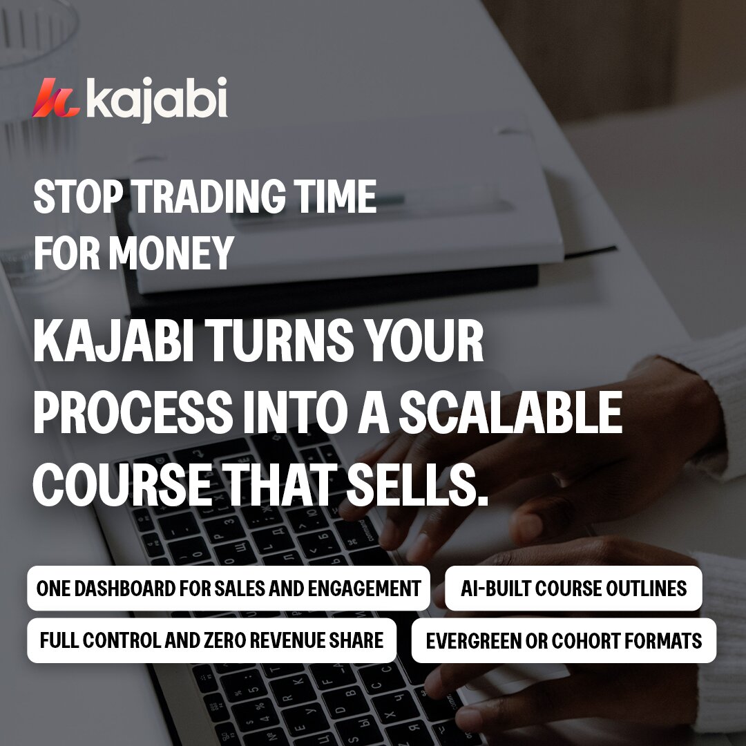 Kajabi 1:1 feed ad made by SelfMade