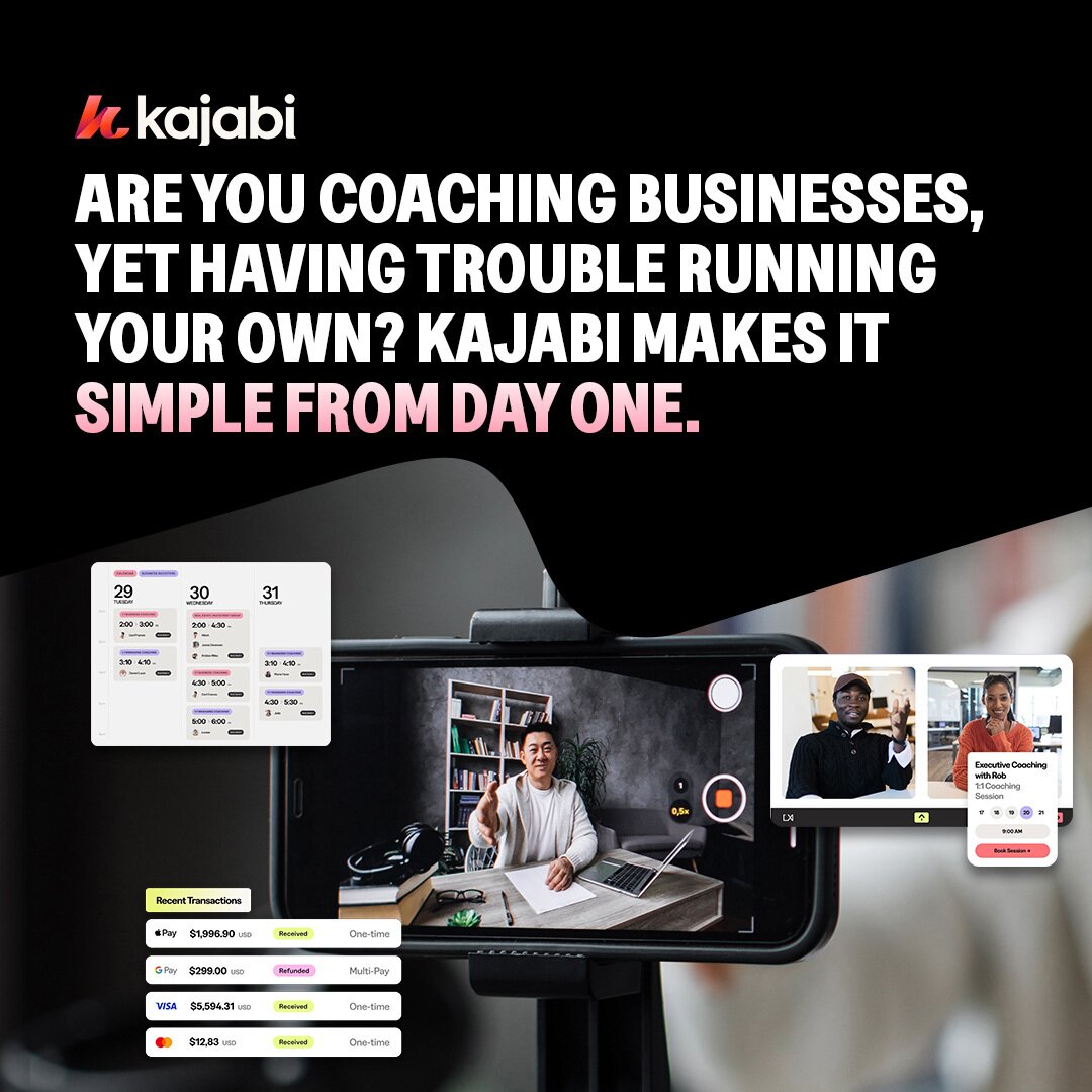 Kajabi 1:1 feed ad made by SelfMade