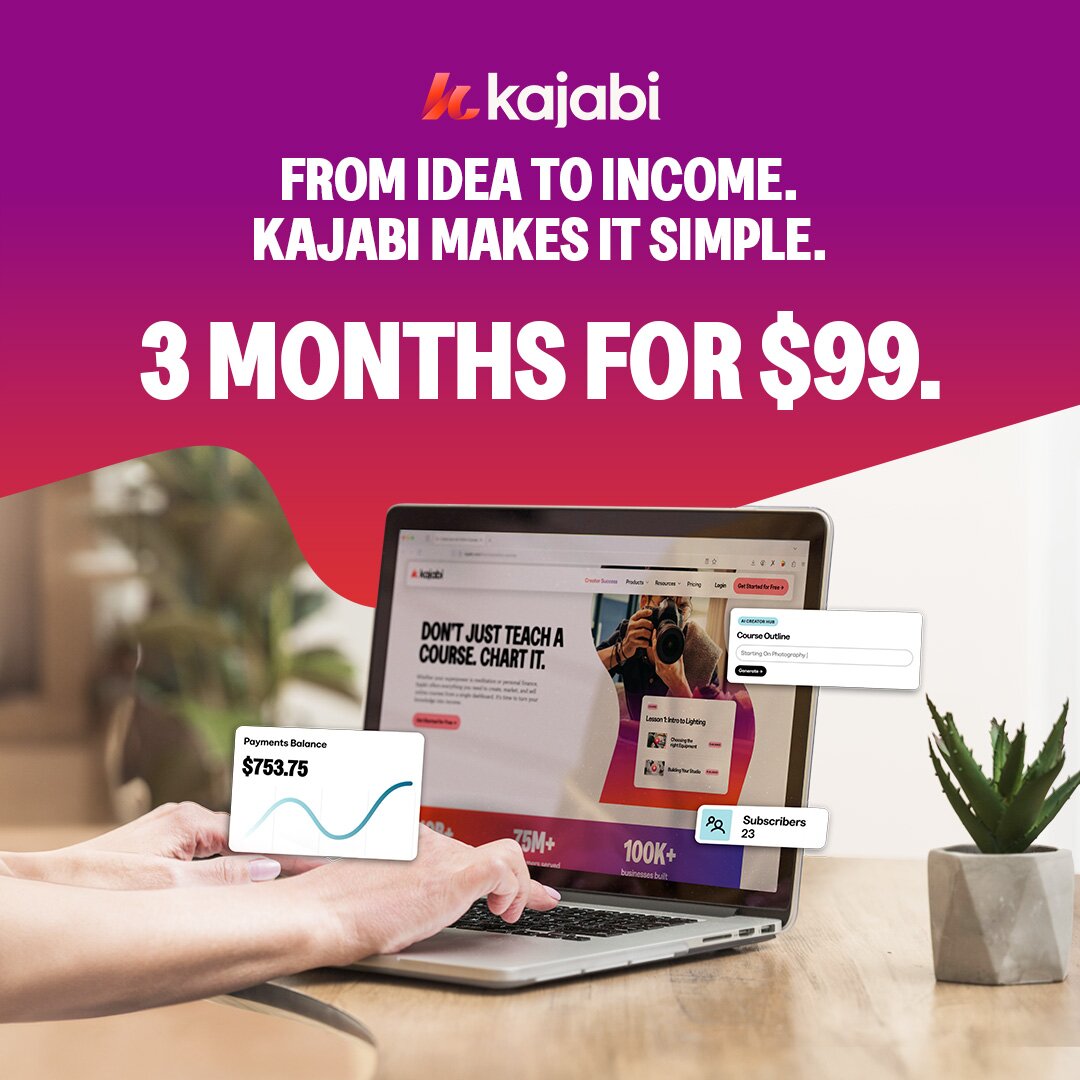Kajabi 1:1 feed ad made by SelfMade