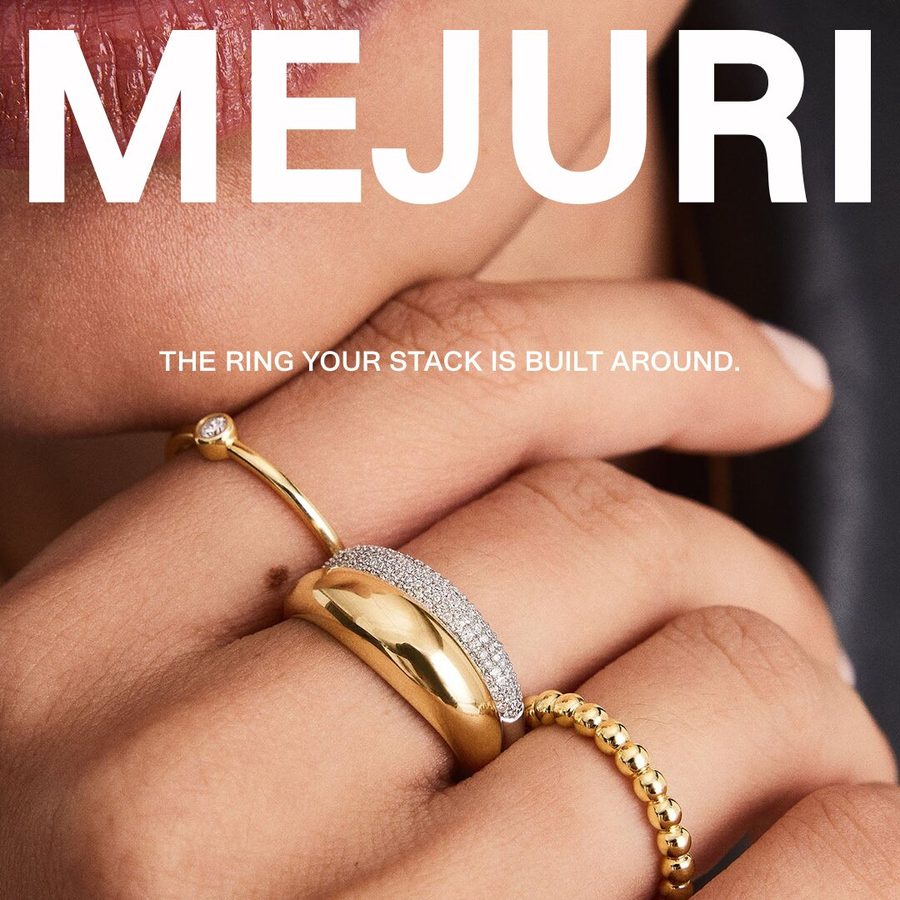 Mejuri 1:1 feed ad made by SelfMade