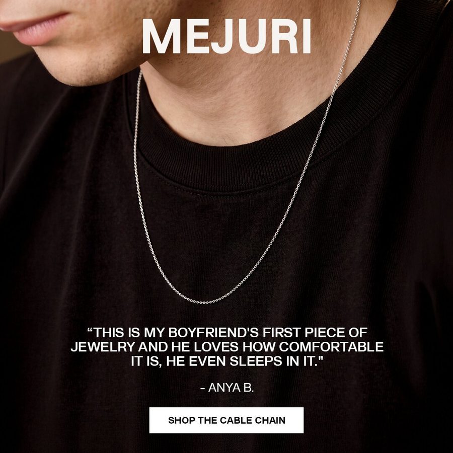 Mejuri 1:1 feed ad made by SelfMade