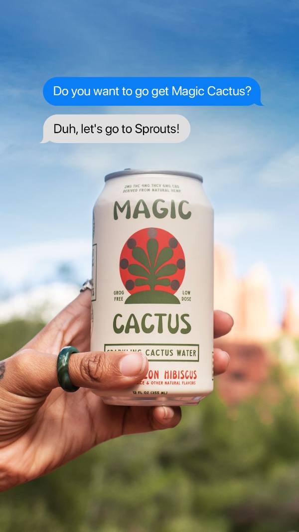 Magic Cactus 9:16 Stories and Reels ad made by SelfMade