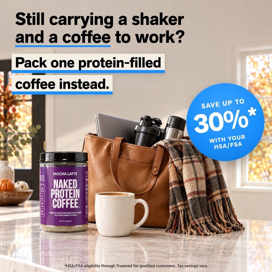 Naked Nutrition 1:1 feed ad made by SelfMade