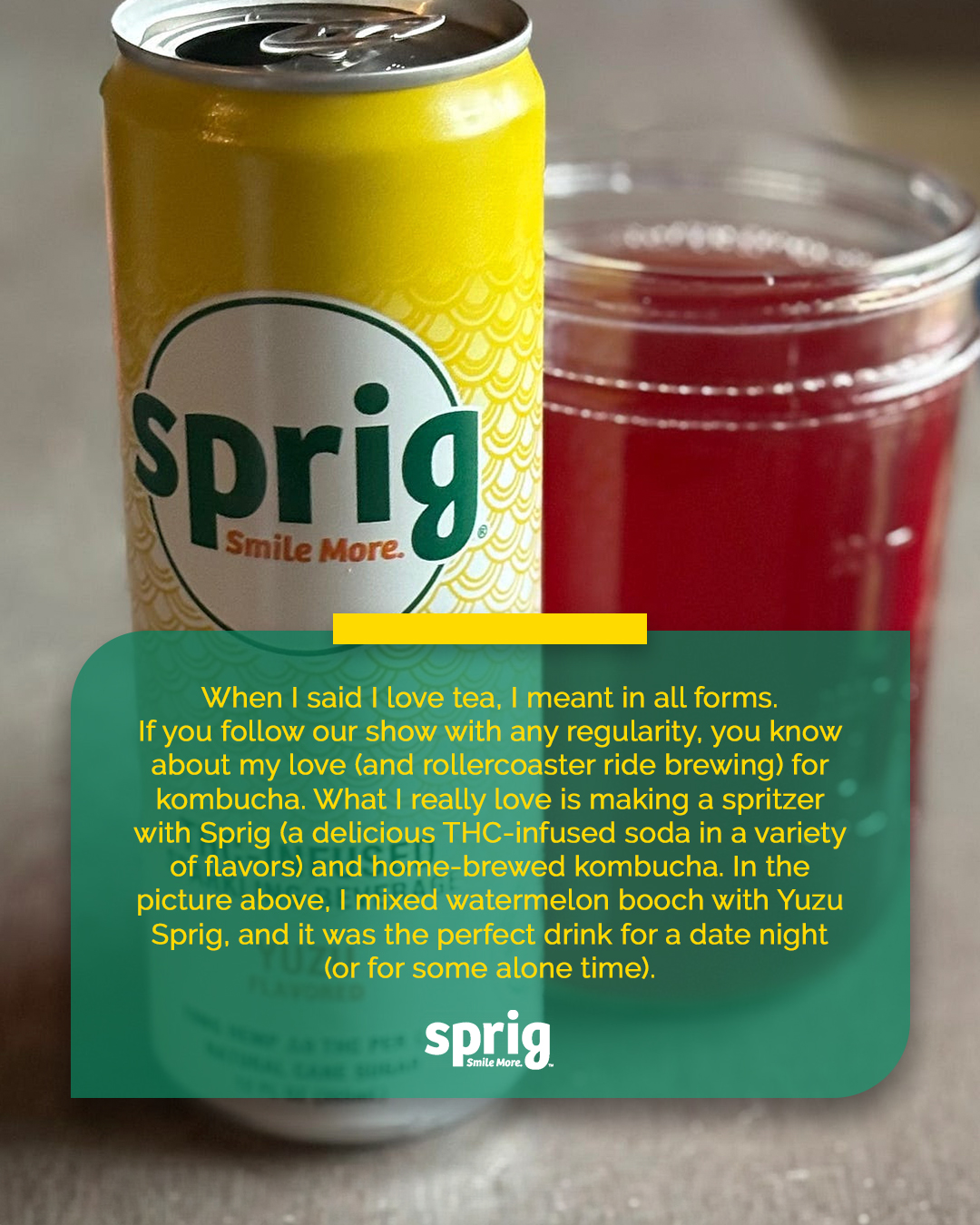 Sprig 1:1 feed ad made by SelfMade